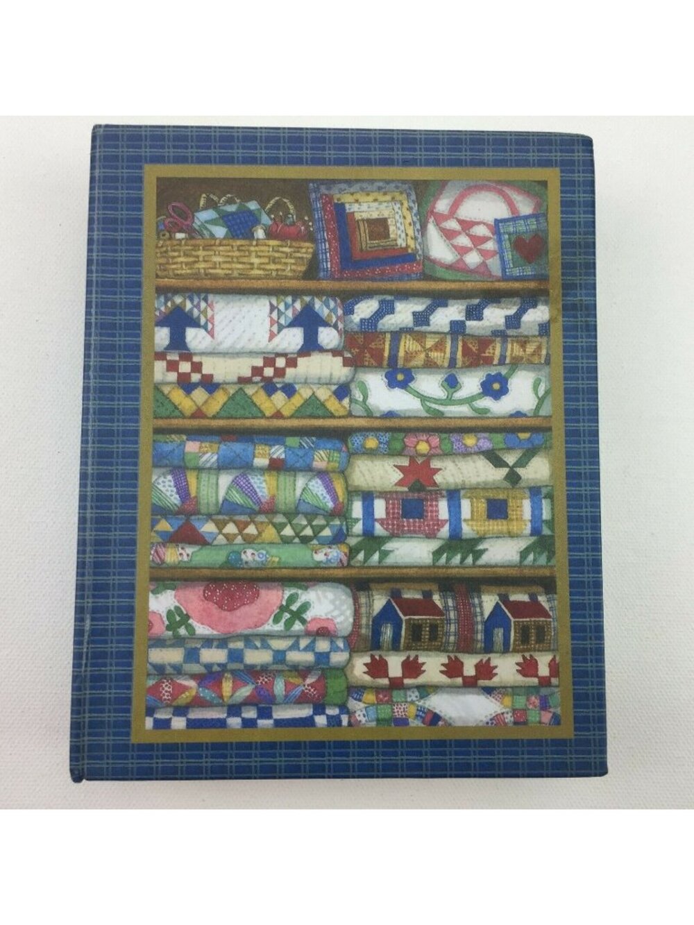 Vintage Current Quilt Box Greeting Card Lot  Assorted Designs Thank You Blank Ca
